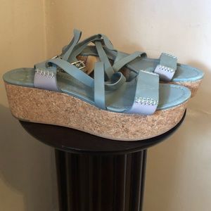 Calvin Klein platform sandals